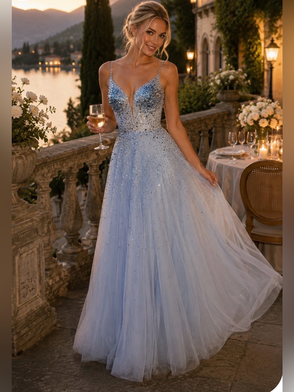 NWT Jovani Ball Gown 08408A